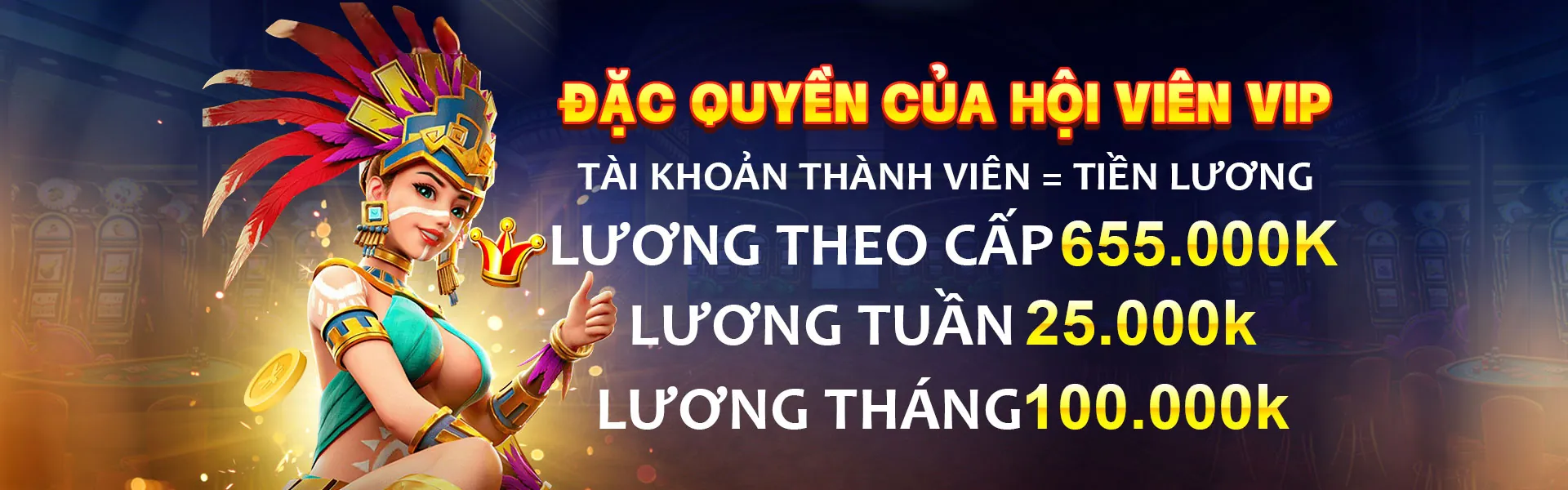 Hình ảnh sang trọng của chương trình Đặc Quyền VIP hr99 link mới